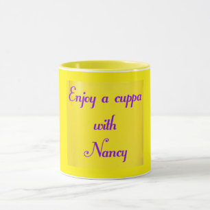 Benutzerdefinierte Message-Tasse Tasse