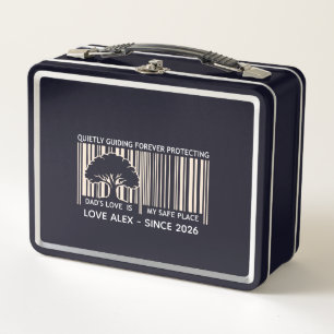 Benutzerdefinierte Metall-Lunchbox mit Barcode zum Metall Brotdose