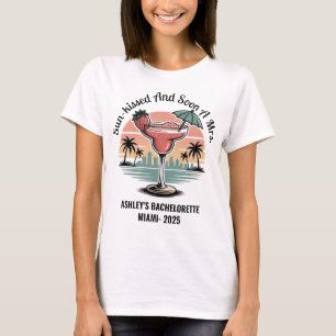 Benutzerdefinierte Miami Braut Abschiedsparty für  T-Shirt