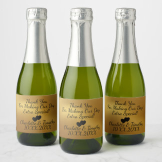 Benutzerdefinierte Mini-Champagner-Weinflasche als