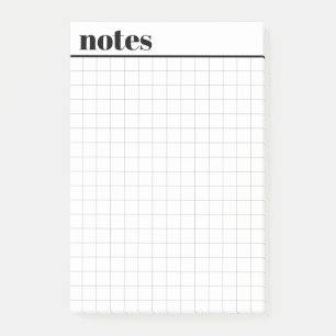 Benutzerdefinierte Mini Millimeterpapier-Haftnotiz Post-it Klebezettel