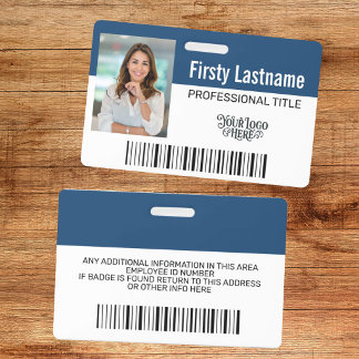 Benutzerdefinierte Mitarbeiter - Foto, Barcode, Lo Ausweis