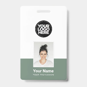 Benutzerdefinierte Mitarbeiter-ID - Foto, BarCode, Ausweis