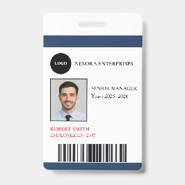 Benutzerdefinierte Mitarbeiter-ID-Karte | ABZEICHE Ausweis