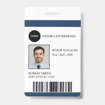 Benutzerdefinierte Mitarbeiter-ID-Karte | ABZEICHE