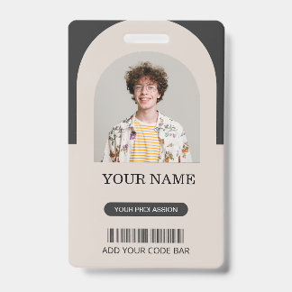 Benutzerdefinierte Mitarbeiter-ID-Karte Ausweis
