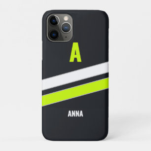 Benutzerdefinierte moderne Cyber-Retro-Monogramm-i Case-Mate iPhone Hülle