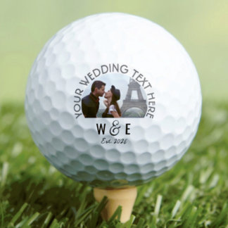Benutzerdefinierte moderne Deko Text Golf Ball Gas