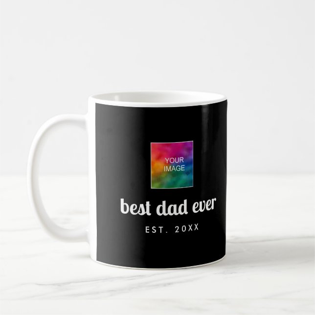 Benutzerdefinierte moderne, einfache Vorlage Beste Kaffeetasse (Links)