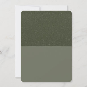 Benutzerdefinierte moderne, moderne Green Split Sa Save The Date