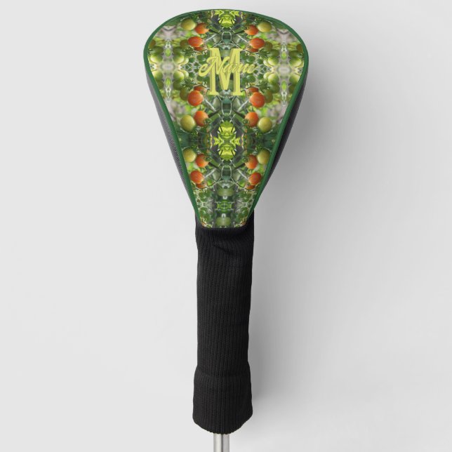 Benutzerdefinierte Monogramm Anfangsbuchstabe Name Golf Headcover (Vorderseite)