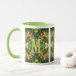 Benutzerdefinierte Monogramm Anfangsbuchstabe Name Tasse