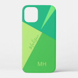 Benutzerdefinierte monogramm-Farbblöcke Telefonfäl Case-Mate iPhone Hülle