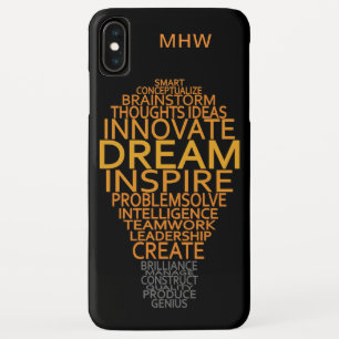 Benutzerdefinierte monogramm-Hüllen der Inspiratio Case-Mate iPhone Hülle