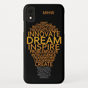 Benutzerdefinierte monogramm-Hüllen der Inspiratio Case-Mate iPhone Hülle
