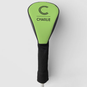 Benutzerdefinierte Monogramm-, Name- und Farbtreib Golf Headcover