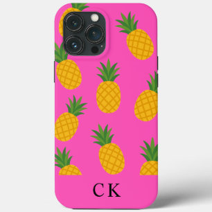Benutzerdefinierte Monogramm-Pineapple-Hülle-Case- Case-Mate iPhone Hülle