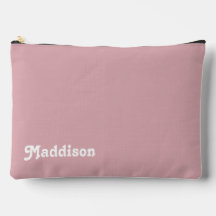 Benutzerdefinierte Monogramm, staubige rosa Retrot