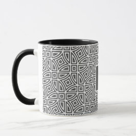 Benutzerdefinierte monogramm-Tasse für Abstraktes Tasse