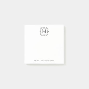 Benutzerdefinierte Monogramme Post-it® Notizen