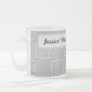 Benutzerdefinierte Morning Latte-Tasse Mattglastasse
