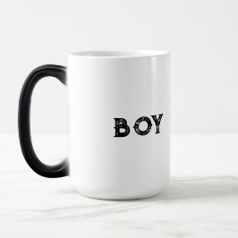 Benutzerdefinierte Morphing-Tasse - Text mit dem N Verwandlungstasse
