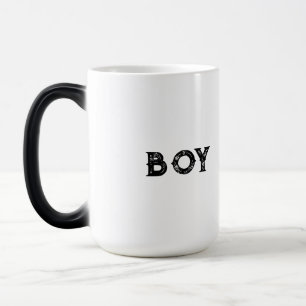 Benutzerdefinierte Morphing-Tasse - Text mit dem N Verwandlungstasse
