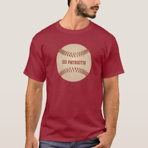 Benutzerdefinierte Nachricht Baseball-Grafik im Di T-Shirt