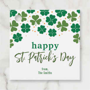 Benutzerdefinierte Nachricht - Frohen St. Patrick' Geschenkanhänger