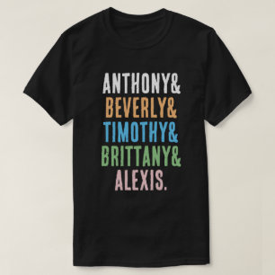 Benutzerdefinierte Namen, Namensliste, Trailnamen T-Shirt