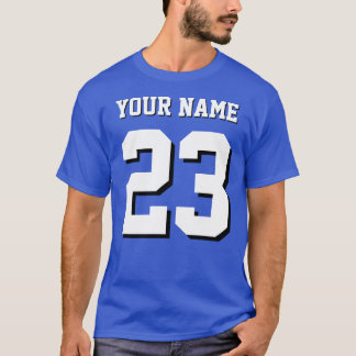 Benutzerdefinierte Namens- und Nummern-Jersey-Spor T-Shirt