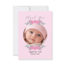 Benutzerdefinierte Namensfoto, rosa Rosen Baby-Dan