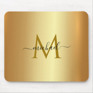 Benutzerdefinierte Namensmonogramm-Initialvorlage Mousepad