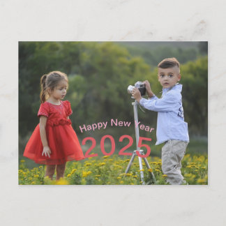 Benutzerdefinierte Neujahrsgeschenke 2027 Feiertagspostkarte