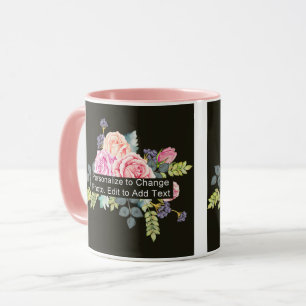 Benutzerdefinierte One Photo Artwork Slogan 11 oz  Tasse