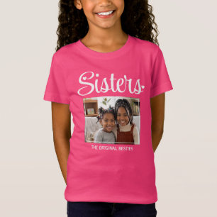 Benutzerdefinierte ORIGINAL BESTIES Herz Schrift F T-Shirt
