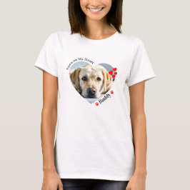 Benutzerdefinierte Paare auf meinem Herzen Hund Lo T-Shirt