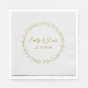 benutzerdefinierte Partyservietten, Hochzeitspapie Serviette