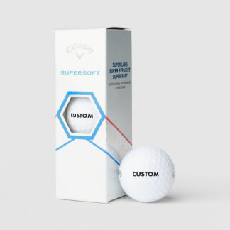 Benutzerdefinierte Personalisierte Callaway Supers Golfball