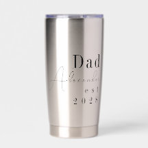 Benutzerdefinierte Personalisierte Dad Minimal Sch