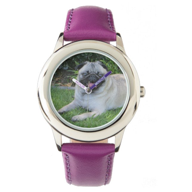 Benutzerdefinierte Personalisierte Foto-Watches Armbanduhr (Vorderseite)