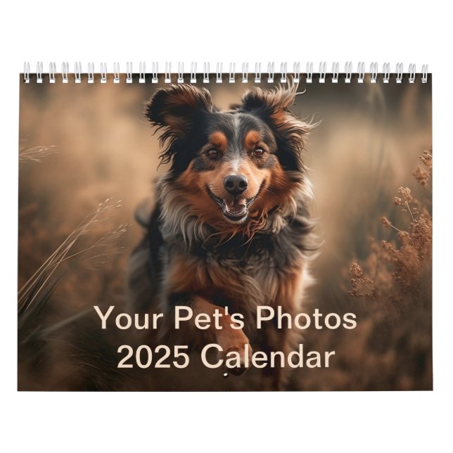 Benutzerdefinierte Personalisierte Haustiere Fotos Kalender (Titelbild)