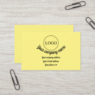 Benutzerdefinierte Personalisierte Logos und Detai Visitenkarte