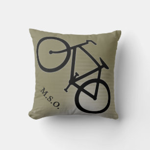 benutzerdefinierte personalisierte Monogramm-Initi Kissen
