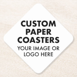 Benutzerdefinierte personalisierte PAPIERUNTERSETZ Untersetzer