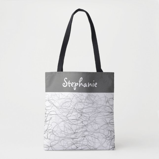 benutzerdefinierte personalisierte Tasche abstrakt (Vorderseite)
