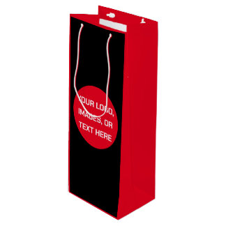Benutzerdefinierte Personalisierte Weihnachts-Wein Geschenktüte Für Weinflaschen
