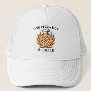 Benutzerdefinierte Pizza Restaurant Trucker Mütze 