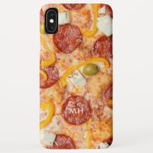 Benutzerdefinierte PIZZA-Telefonfälle mit Monogram