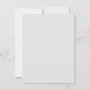 Benutzerdefinierte Platinweiße Postkarte